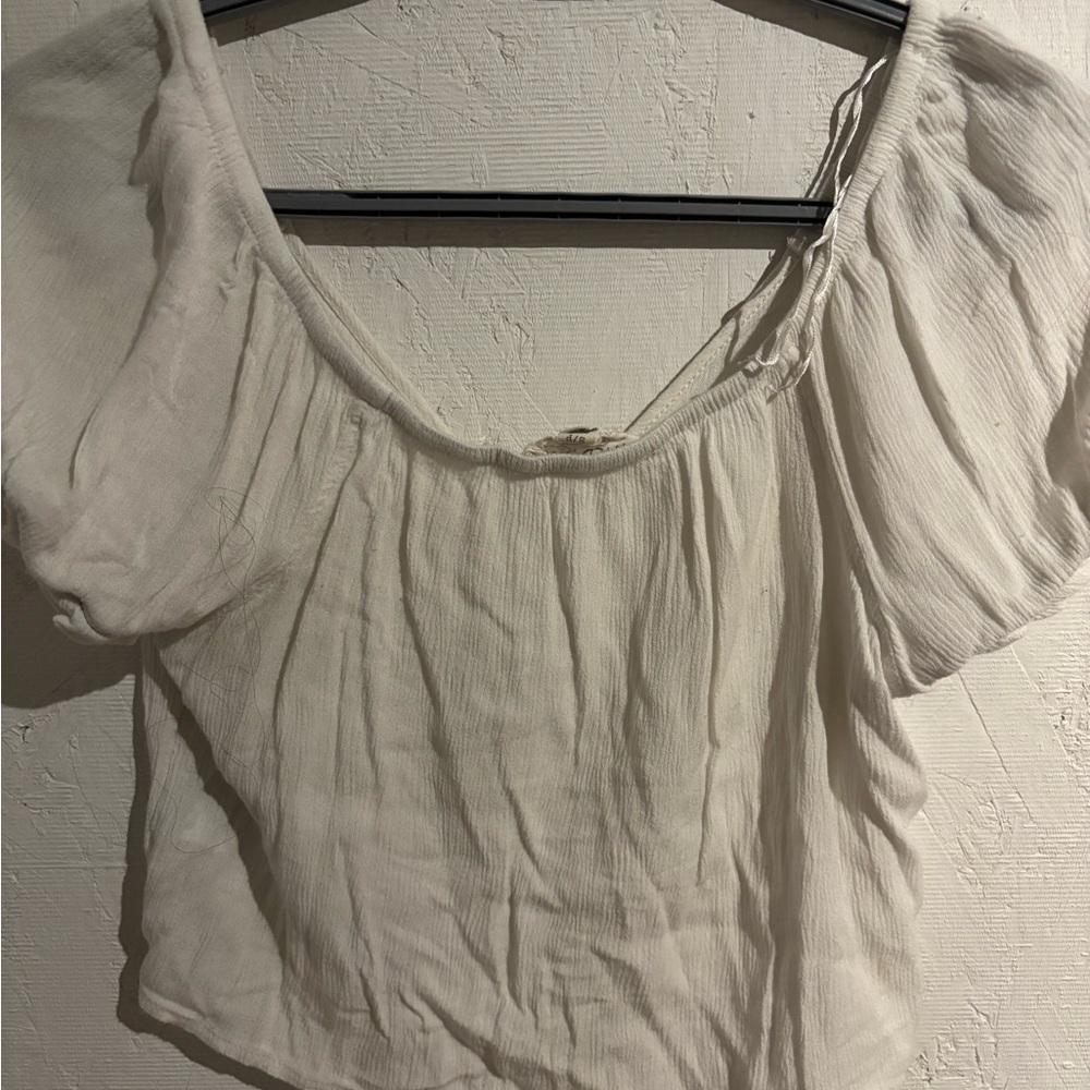 Chic Cream Women's Blouse